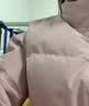 乔丹运动羽绒服女外套秋冬季保暖防寒休闲运动羽绒服女 晨曦粉-326 M 实拍图