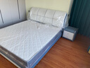 香丽华庭 皮床现代北欧大小户型双人床简约婚床实木软体床卧室家具 床+压缩卷包独立袋乳胶垫+2柜 1.5米*2米框架结构款(升级床板) 实拍图