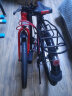 狼途（Langtu） 铝合金20寸折叠自行车成人学生男女变速超轻便携单车免安装KW027 黑红渐变 20寸 实拍图