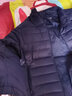 雪中飞秋冬新款情侣立领轻薄羽绒服休闲短款鸭绒保暖羽绒服 梦幻灰|8051 4XL 195/112A 实拍图