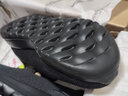 斯凯奇（Skechers）男鞋夏季透气舒适一脚蹬休闲鞋轻便健步中老年百搭防滑运动鞋 54609-全黑色BBK 42.5 实拍图