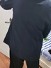 皮尔卡丹新款春秋男士夹克男外套中年商务翻领夹克休闲夹克衫行政装上衣男 深蓝色 XL /180 实拍图