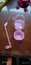 Jollypop 美国进口悠乐宝产院用一体全硅胶婴儿安睡型安抚奶嘴0-6-18个月 1+粉色偏硬，袋装，适合1岁后磨牙宝宝 实拍图