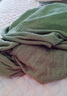 圣茂三五八五毛巾被毛巾毯夏季毛毯单人空调毯被薄毯子 草绿色 150x200cm 实拍图
