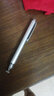 钻玛（ZUANMA） 电容笔ipad触控笔平板高精度手机触摸细头绘画笔华为/vivo/oppo/小米/联想通用圆盘手写笔 银灰色+笔头 实拍图