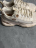 斯凯奇（Skechers）D'Lites 4.0四代熊猫蕾丝熊老爹鞋女新品季休闲运动厚底增高复古 乳白色/OFWT 36 实拍图