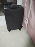 袋鼠（KANGAROO）行李箱男大容量32女学生高颜值旅行箱轻音万向轮拉杆箱结实皮箱 炫酷黑【升级子母款】 24英寸 【中途游-6-10天出行】 实拍图