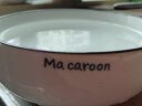 摩登主妇陶瓷碗欧式餐具家用简约碗盘釉下彩米饭碗创意乔迁碗盘套装 8英寸碗 实拍图