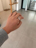 YLXLG莫比乌斯环戒指男士潮学生简约时尚个性情侣戒指女网红高级感指环 星辰大海戒指 开口可以调大小 实拍图