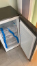 海尔立式冰柜家用小型冷冻柜抽屉式一级节能低霜母乳储奶小冰柜 BD-102DMG 香槟金单冷冻102升 晒单实拍图