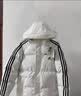 阿迪达斯（adidas）女装棉服 2026春季新款NYR LT PAD JKT 新中式保暖运动休闲棉服 KH2664/汉玉白/金色 M 实拍图
