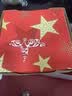 杜霓德国进口成品印花纸巾50片//盒Duni杜霓原木浆餐桌花色餐巾纸抽纸 180737-1红色欢乐城 3层 50片*1盒 三层/33*33CM/50片/盒 实拍图