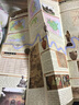 五代十国历史地图  图说中国历史系列 大尺寸87x57.5cm 历史疆域版图 古今地名对照 古代地图 时间轴 历史名人及事件 李煜韩熙载夜宴图等 实拍图