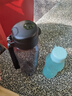 特百惠（Tupperware）乐活750ml水杯大容量塑料杯密封防漏运动茶杯学生儿童办公水壶 乐活都市灰 750ml 实拍图