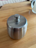 B&y 加厚不锈钢烟灰缸 锥形烟缸 创意烟盅  时尚 柱可拆卸 BY-249 小号带盖(砂光) 实拍图