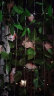 盛世泰堡仿真玫瑰花塑料假花藤绿植绢花吊顶藤蔓餐厅空调管道装饰9头粉2条 实拍图
