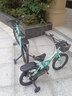 阿米达儿童自行车脚踏车男女孩2-3-6-8-10岁宝宝单车小学生童车生日礼物 时尚绿 【普通轮+护具+大礼包】 20寸适合身高125-145cm 实拍图