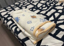 南极人毯子 牛奶绒毛毯 200*230cm 加厚5D毛巾被子办公室午睡毯沙发盖毯 实拍图