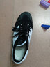 双星八特男女帆布足球鞋青少年学生胶底足球鞋人工草防滑足球鞋跑步鞋碎钉 黑色甲B 43 实拍图