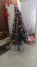 当康 圣诞树套餐圣诞装饰品 节日圣诞节礼品彩灯 1.8米豪华套餐(450枝头+162配件) 实拍图