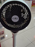 扬子（YANGZI）电风扇空气循环扇智能遥控风扇家用卧室客厅大风量落地扇台扇两用低音摇头净化循环扇 陶瓷白机械款【8字摇头+高度可调节】 空气循环扇 实拍图