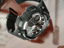 卡西欧（CASIO）手表 防水黑金太阳能男表 多功能夜光双显运动学生手表情人节礼物  AEQ-110W-1A 十年电力+世界时间 实拍图