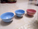 LICHEN景德镇陶瓷餐具卡通碗儿童饭碗面碗哆啦a梦吃饭碗泡面碗 小号叮当猫蓝色（新） 实拍图