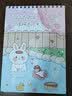 思进（SIJIN） a4加厚素描本美术生专用速写本小学生16k幼儿园儿童画画本绘画本手绘本画册空白 海绵兔-温泉 16K-2本装-加厚30张 实拍图