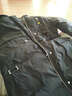 佰蓝娇 棉服女中长款2020冬装新款女装韩版女士连帽大毛领棉袄棉衣派克服冬天袄子冬季加厚外套 黑色 L 实拍图