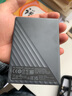 西部数据（WD）移动硬盘 My Passport随行版 2.5英寸机械移动硬盘 手机电脑外接 【随行版】白色|硬件加密 兼容Mac 4TB 实拍图