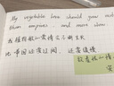 三年二班 简约A5/148张加厚PU材质方格网格软皮笔记本子 学生文具日程本记事本日记本作业本 网格-绿色 实拍图