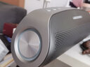 宝格声（BOGASING）G7pro德国柏林之声无线蓝牙音箱低音炮便携式户外K歌卡拉OK一体机高音质家庭KTV高端发烧HIFI音响 银河灰【音箱+单麦克风+遥控器】 实拍图