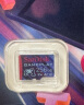 闪迪（SanDisk）256GB TF内存卡 A2 U3 V30 4K 游戏存储卡 读速190MB/s 写速130MB/s 游戏不卡顿 游戏机掌机专用卡 实拍图
