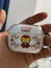 迪士尼（Disney）漫威AirPodsPro3代保护壳卡通透明苹果iphone蓝牙耳机套收纳盒适用4代第二代男潮牌液态硅胶软壳 AirPods Pro【透明】钢铁侠237023 实拍图