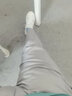 真维斯休闲裤男夏季新款宽松直筒男士商务冰丝长裤子男时尚百搭男装 6602灰色 38 实拍图