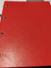法拉蒙 faramon a5活页笔记本子b5商务记事本可拆卸活页笔记本子文具加厚日记本企业定制logo A4-红色 实拍图