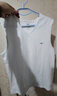七匹狼男士背心男纯棉宽肩无袖居家打底汗衫春夏季运动内衣透气坎肩t恤 【弹力纯棉 2件圆领】白色+灰色 L (170)推荐体重110斤-130斤 实拍图