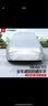 YZ适用特斯拉ModelY/3专用车衣车罩牛津布防晒隔热遮阳帘顶丫配件 【官方升级款】Model Y/3四季车衣罩【银色】 实拍图
