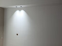 优赞 led深防眩射灯小山丘嵌入式射灯客厅洗墙灯卧室背景墙灯S035 防眩射灯-6000K-黑杯 功率12W  开孔75-80mm 实拍图