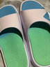 匹克（PEAK）态极拖鞋男女鞋桂林山水配色夏季新款运动凉拖轻便外穿沙滩拖鞋 大白/翠绿/白蓝 39 实拍图