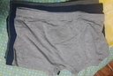 莫代尔男士内裤男薄款透气无痕舒适平角裤5A抑菌裆青年宽松四角短裤衩 宝蓝+黑色+深灰 3条 L 实拍图
