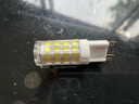 博明仕 led灯珠led12v插脚低压水晶灯节能光源小卤素灯泡珠220v高压高亮 【陶瓷款】G9灯珠220V高压5W 白光 实拍图
