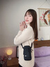 欧督跑步手机臂包男女健身跑步装备马拉松运动手臂包手机袋手机套腕套 黑色可斜跨 支持6.8寸手机 实拍图