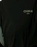 威觉短袖t恤男夏季纯棉潮牌字母印花五分袖青少年学生圆领宽松上衣 CH款黑色 XL码 实拍图