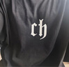 CHINISM  CH赤尘美式简约凉感短袖t恤男士夏季潮牌宽松休闲半袖情侣上衣 黑色 M 实拍图