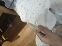 童泰婴儿衣服新生儿连体衣秋冬季夹棉保暖宝宝衣服纯棉蝴蝶哈衣2件装 蓝色小熊 59cm 实拍图