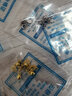 XD手工穿珍珠项链S925银手链扣扣头延长链diy配件材料包连接扣子 P2855白金色5厘米套装：仅穿一条 含（尾链+圆形收尾珠4粒+钢丝 ） 实拍图