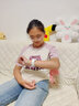 聖猴時（SHHORS）电子手表小方块简约ins高颜值复古男女学生多功能闹铃夜光计时 月牙白 （赠送备用电池） 实拍图