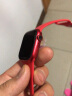 Apple Watch Series 8 智能手表GPS + 蜂窝款41毫米红色铝金属表壳红色运动型表带 eSIM健康手表 MNJ33CH/A 实拍图
