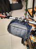 BIKEBROS 自行车前梁包车头包电动车龙头包车把包防泼水前挂包摩托车单车包 藏蓝色【适合6.1 寸以下手机】 实拍图
